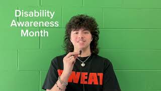 SET Recognizes Disability Awareness Month