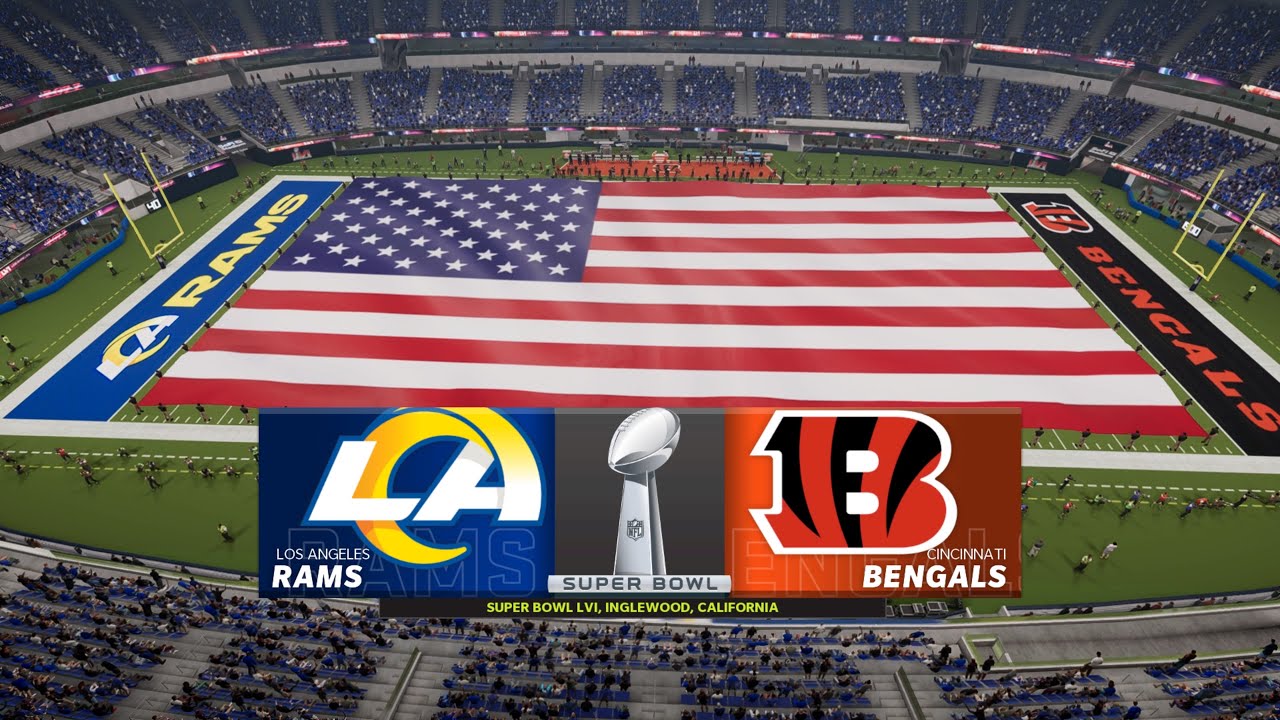 NFL LIVE🔴 Los Angeles Rams Vs Cincinnati Bengals | Super Bowl LVI ...