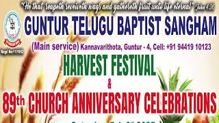 CHURCH 89TH ANNIVERSARY WORSHIP SERVICE