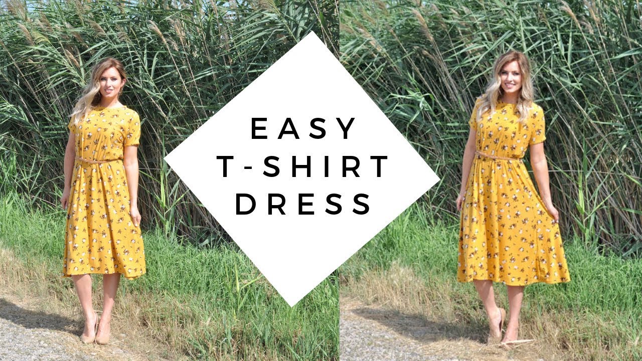 How To Sew A Simple Dress Tutorial