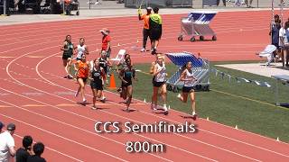 2026 CCS Semifinals - 800m