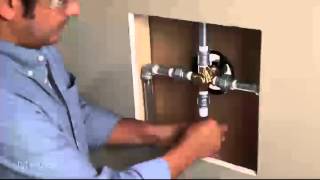 Installing A One-Handle Posi-Temp® Shower Valve: IPS to IPS