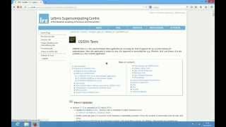 Grid Computing Tutorials: 4 GSISSH Term