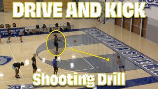 Drive and Kick - Basketball Shooting Drill
