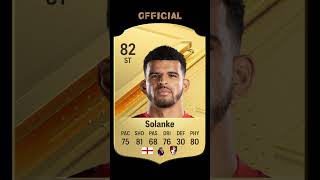 Dominic Solanke - Official Rating VS Current Form Rating #like #subscribe