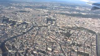 Landeanflug auf Wien Schwechat