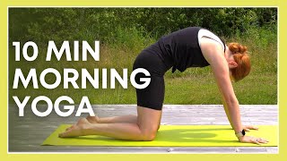 10 min Morning Yoga for Beginners - Yoga for Your BACK