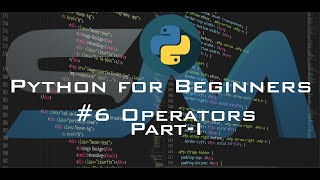 #6 Operator in Python Part-1 || Tamil || Python for beginners || S.M. Security