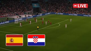 🔴[LIVE] Spain vs Croatia | EURO 2024 | Match Live Today