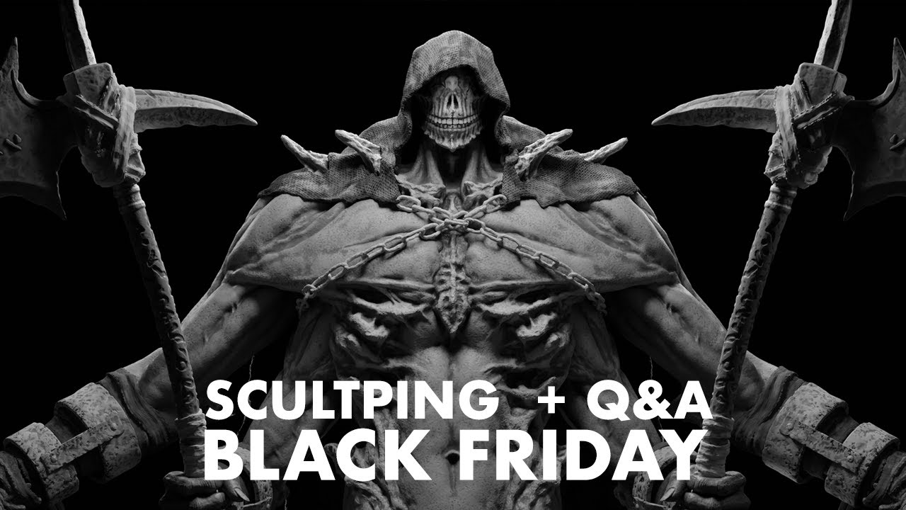 Q A And Sculpting Stream Flippednormals Black Friday Youtube