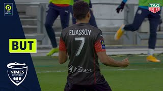 But Per Niclas ELIASSON (55' - NÎMES OLYMPIQUE) OLYMPIQUE DE MARSEILLE - NÎMES OLYMPIQUE (1-2) 20/21