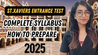 HOW TO PREPARE FOR XAVIERS ENTRANCE TEST (XET) BMS BMM 2025 | BEST BOOKS | COMPLETE SYLLABUS