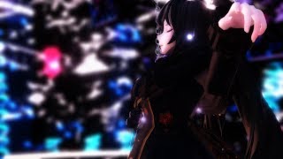 【TDA・MMD】祝9000人記念『unravel』(Violin×Guitar ver.)第弐幕【1440p-60fps or WQHD】TDA Darkness Miku