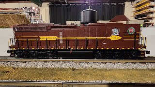 Mr. Muffin's Trains custom run MTH Premier Duluth, Missabe, and Iron Range SD24 quick run.