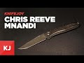 Chris Reeve Mnandi with Damascus Steel (Bog Oak) | KnifeJoy