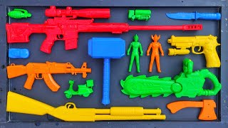 Membersihkan Nerf Ak47, Assault Rifle, Shotgun, Sniper Rifle, Glock Pistol, M16, Nerf gun, Eps 162