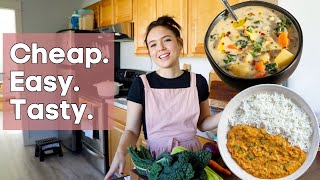CHEAP Vegan Meals (That Are Easy & Taste Really Good)