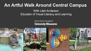 Take an artful walk around central campus