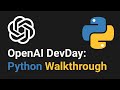 Using NEW OpenAI API Features with Python: Walkthrough with Code Examples