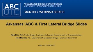 Arkansas’ ABC & First Lateral Bridge Slides