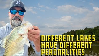 How Different Crappie Lakes Have Different Personalities