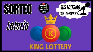 Sorteo King Lottery 7:30 pm Resultados en vivo de hoy jueves 23 de enero del 2024