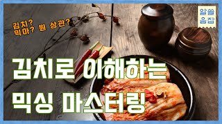 김치로 이해하는 믹싱,마스터링!! 믹싱 #마스터링 의 개념은 도데체 무엇? #김치 로 풀어보는 믹싱,마스터링의 개념! #홈레코딩 #유튜버 들이 봐야하는 영상!!