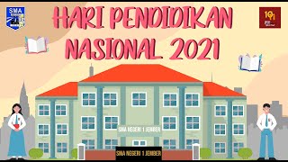 Upacara Memperingati Hari Pendidikan Nasional 2 Mei 2021 SMA Negeri 1 Jember