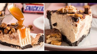 Snickers Pie Recipe | Kitchen Fun With My 3 Sons