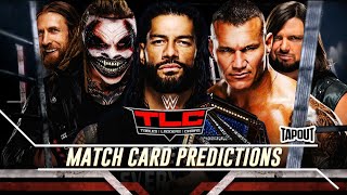 WWE TLC 2020 - MATCH CARD | PREDICTIONS | WWE TLC 2020 PREDICTIONS | WWE TLC 2020 |