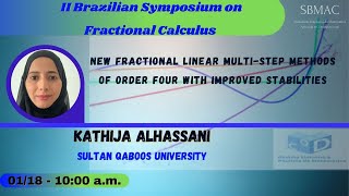 New fractional linear multi-step methods of order four with improved stabilities