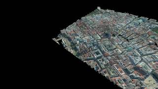 Progressive Rendering (no LOD), Vienna Point Cloud, 121M Points