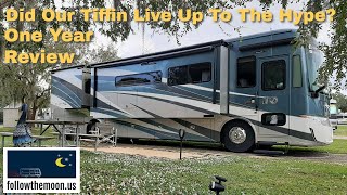 Tiffin Allegro Red 37PA One Year Review