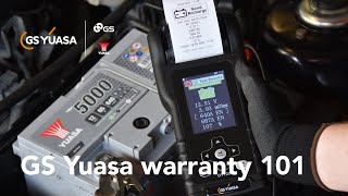 Warranty 101: Understanding the terms and conditions of your GS Yuasa battery - GYTV