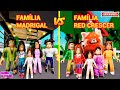 FAMÍLIA RED CRESCER É UMA FERA vs FAMÍLIA MADRIGAL- BROOKHAVEN 🏡 RP | Roblox