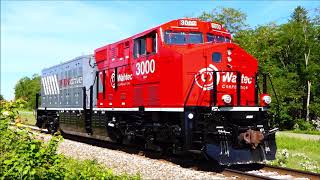 Wabtec's BEL GECX 3000 under its own power!