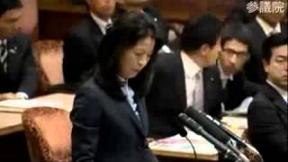 平成23年10月28日【参議院】復興特別委員会 上野通子(自民党).part1