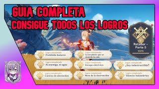 Como Conseguir TODOS Los LOGROS De RETADOR PARTE 5 GUIA COMPLETA 2.6 / Genshin Impact Español