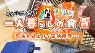 【家計節約】30代離婚して一人暮らしの食費┊食費月1万円生活(その4)┊低収入┊独身┊音声有