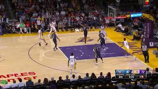 Lonzo Ball Lowlights 2017-10-22 New Orleans Pelicans vs Los Angeles Lakers