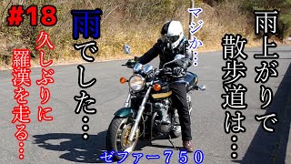 ゼファー７５０乗りゼフ吉の雨上がりの散歩道、ゼフ吉お勧め散歩道の羅漢→吉和→湯来で久しぶりに羅漢を走るも雨が…【カワサキ】【広島】【モトブログ】終活の18ページ