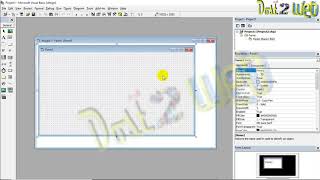 Learn Visual Basic 6 | Tutorial 2 | Understand VB6 Menus | Project Explorer | Properties | VB6