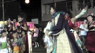 よさこい　２０１２　南摩盆踊り（総踊り）ーとちこの食材