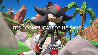 Sonadow Prime Out Of Context 💙 ❤️ 🖤 (Part 1 of 3)