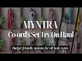 Huge Myntra Co-Ord Sets Haul! Plus styling tips to elevate these outfits.