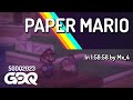 Paper Mario by Mx_4 in 1:58:58 - Summer Games Done Quick 2023