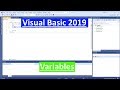 Introduction to Visual Basic Series  - Introduction to Variables