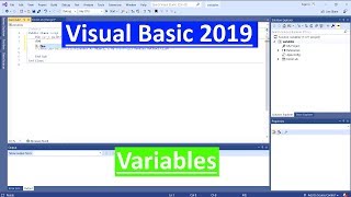 Introduction to Visual Basic Series - Introduction to Variables