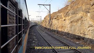 FULL JOURNEY IN PANCHAVATI EXPRESS FROM || MANMAD TO CSMT [ MUMBAI ]