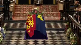 Queen Elizabeth’s Coffin Lowered Into Royal Vault